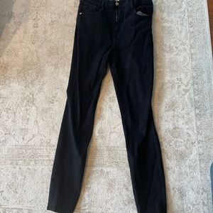Frame Skinny Cigarette Jeans Size 29 Black